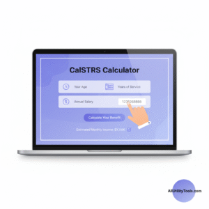 How to Use CalSTRS Calculator on AllUtilityTools.com