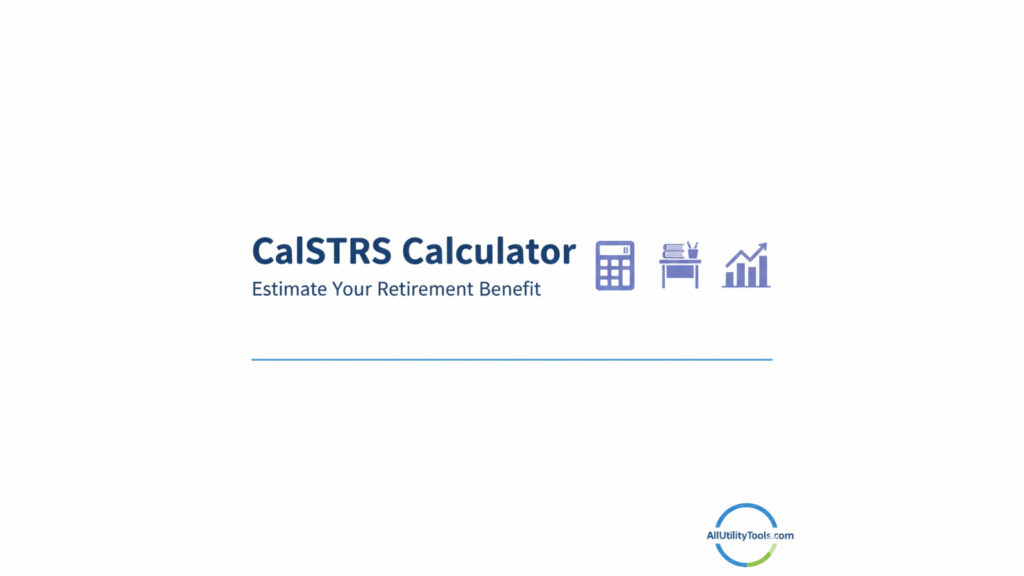 CalSTRS Calculator
